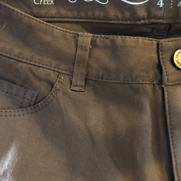 Brown Coldwater Creek crop pants - Picture 4 of 5